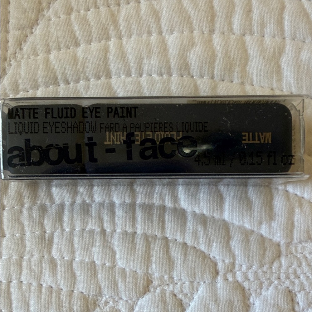 About-Face Matte Fluid Eye Paint - Lost Unfound